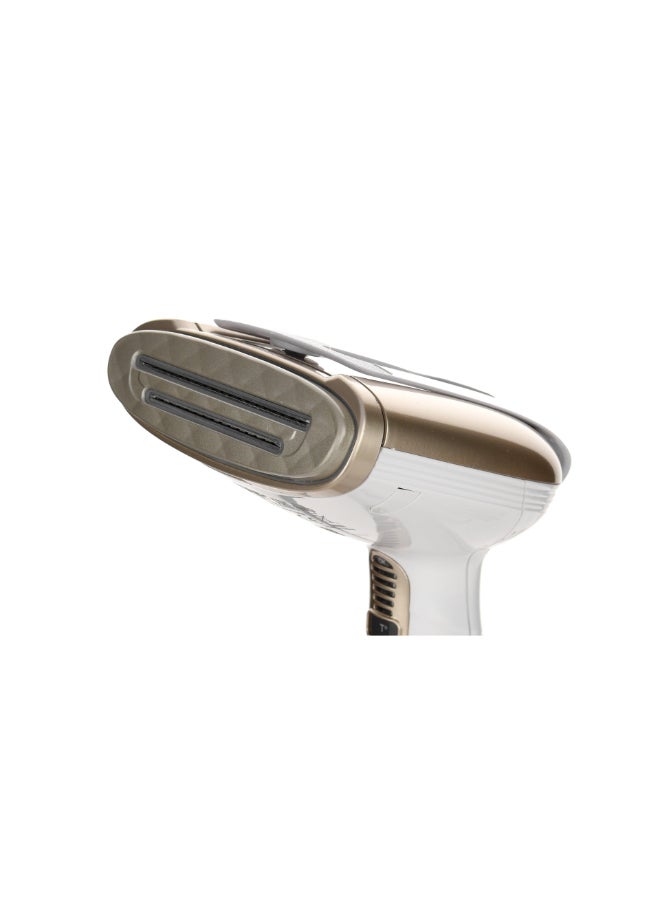 CONAIR مكواة بخار توربو 1875 واط، 5 إعدادات بخار، أنواع مختلفة من الأقمشة، أبيض - Image 5